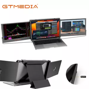 11.6" Dual Screen Portable Monitor For 13-17.3" Laptops Extender Screen Display - Picture 1 of 16