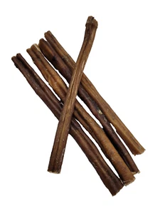 Pizzle Stick 10" (26cm) Pack Of 5 Natural Dog Chew Treat Bully Stick - Picture 1 of 3