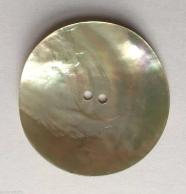 Genuine Shell / Mother of Pearl Buttons - Assorted Sizes & Colours - Two Holes - Image 1 of 2