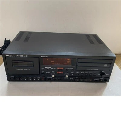 Tascam CC-222 MKII CD Recorder Cassette Deck Good Working Free Shipping - Image 1 of 4