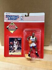 1995 Kenner Starting Lineup Latrell Sprewell Action Figure & Trading Card NIP