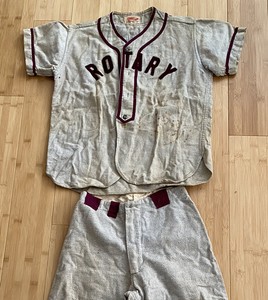vintage baseball uniforms