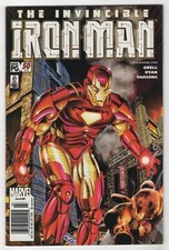 Iron Man #50 (395) (Mar 2002, Marvel) [Newsstand] Mike Grell, Michael Ryan H