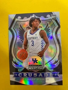DA79553 2020-21 Panini Prizm Draft Picks Prizms Silver #94 Tyrese Maxey CR RC - Picture 1 of 2