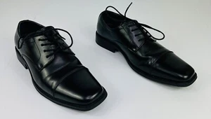 Alfani Handmade Dress Shoes Black Mens Size 10.5 M - Picture 1 of 10