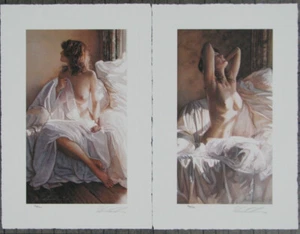 Steve Hanks, YESTERDAY AND TOMORROW, S/N L/E 428/550 Set of 2, COA - Picture 1 of 7