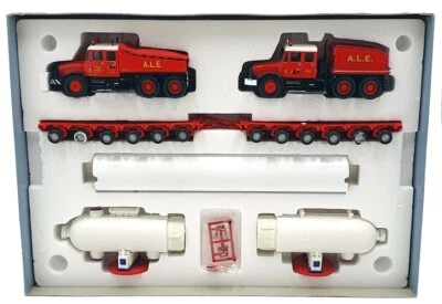 Corgi 1/50 Scale 31013  A.L.E Scammell Contractor x2 Trailers Slug Catcher Load - Image 1 of 4