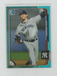 2015 Bowman Chrome JEFF DEGANO Sky Blue Refractor - Picture 1 of 1