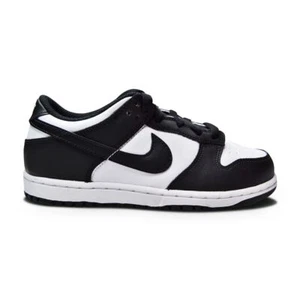 Nike Dunk Low ""Panda"" (PS) per bambini - CW1588 100 - bianco nero bianco - Foto 1 di 5