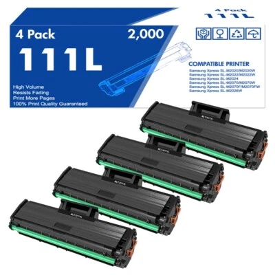 Toner XXL per Samsung Xpress M2020W M2070FW M2026 W M2022W M2070 MLT-D111S D111L - Immagine 1 di 2