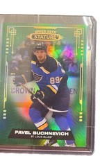 Upper Deck Stature Green 142/149 Pavel Buchnevich Card#92