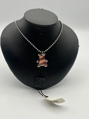 COLLANA DOLCE & GABBANA DJ0740 UNISEX CON ORSACCHIOTTO  - Immagine 1 di 2