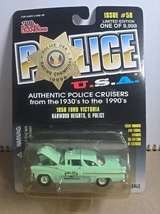 Racing Champions 1998 POLICE USA '56 FORD VICTORIA HARWOOD HEIGHTS, IL POLICE LE - Picture 1 of 4