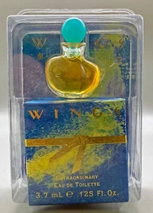 WINGS By GIORGIO BEVERLY HILLS 0.125 OZ EDT Mini For Women New In Box - Picture 1 of 2