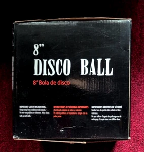 Visual Effects 8" Mirror Ball - NEW Open Box! Disco Ball, Party Light - Bild 1 von 4