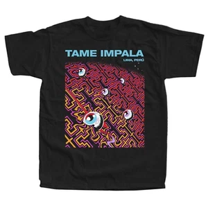 Tame Impala Psycho Rock Band schwarz Unisex Erwachsene T-Shirt alle Größen S bis 5XL TP414 - Bild 1 von 3
