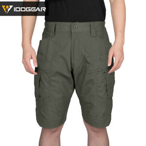 IDOGEAR Tactical Mens Shorts Camo Cargo Shorts Sports Duty Pants Military Summer