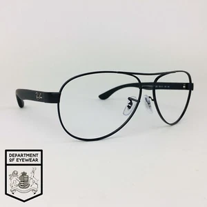 RAY-BAN eyeglasses BLACK ROUND AVIATOR glasses frame MOD: RB 3457 006/8G - Picture 1 of 12