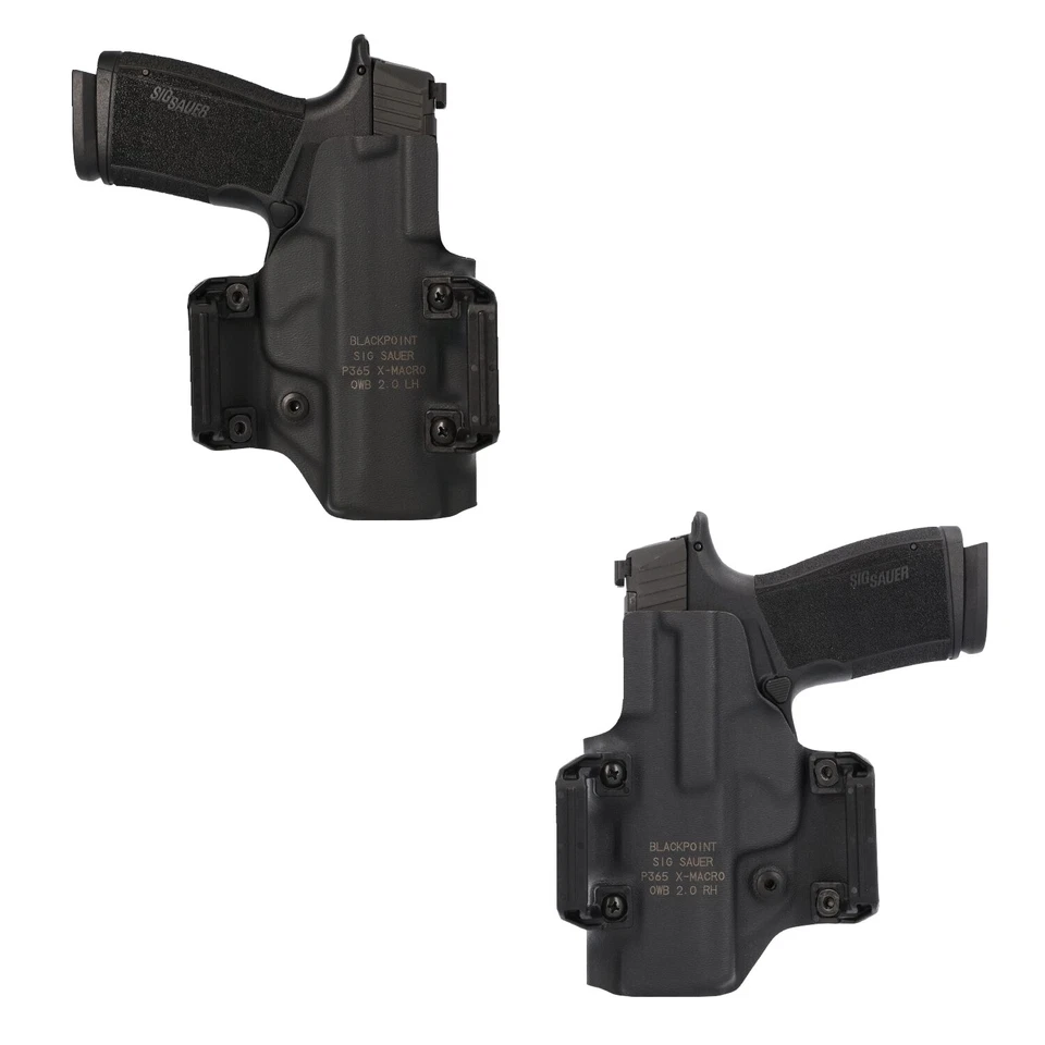 Тактическая скрытая кобура Sig Sauer P365-XMACRO OWB Blackpoint ⭐слева или справа⭐ - Изображение 1 из 1