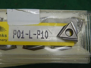 10 Komet W04 34180.0201 P01 L P10 Carbide Inserts - Picture 1 of 2