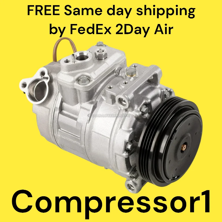 AC Compressor For 2008 2009 2010 2011 2012 2013 2014 2015 BMW X6 4.4L X5 2010-14 - Image 1 of 2
