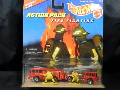 Hot Wheels - Action Pack - FIRE FIGHTING - Emergency Alarm!  (22-11-003) - Image 1 of 3