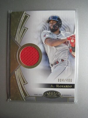 2023 TOPPS TIER ONE CERTIFIED TIER ONE RELIC CARD AMED ROSARIO #T1R-ARO - Image 1 of 2