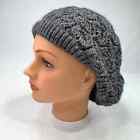 Fratelli Talli Grey Wool Blend Beanie Hat Made in Italy