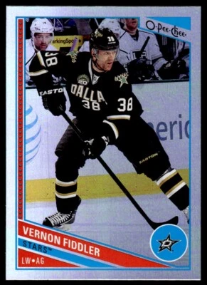 2013-14 O PEE CHEE RAINBOW Vernon Fiddler Dallas Stars #91 R115 - Image 1 of 2