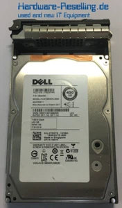 Dell 450GB 3,5 " SAS-2 6G HDD 15K HUS156045VLS600 0T857K 0B24495 0F238F - Afbeelding 1 van 5