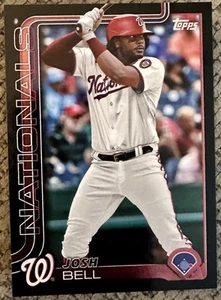 2025 Topps Series 2 - Josh Bell Black Border /74 - Picture 1 of 3