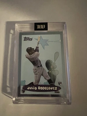 Topps Project 100 Julio Rodriguez By Father Steve #53 - Image 1 of 2