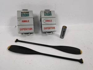 Vintage Action Man 40th Jungle Expedition Boxes & Oars - Explorer River Craft - Picture 1 of 9