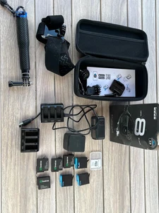 GoPro HERO 8 action camera and huge Bundle of extras, barely used - Picture 1 of 9