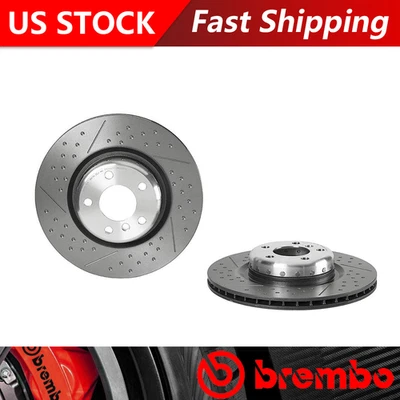 Brembo for 2015 BMW 328i 2017 BMW 330i GT xDrive Rear Brake Rotors - Image 1 of 4