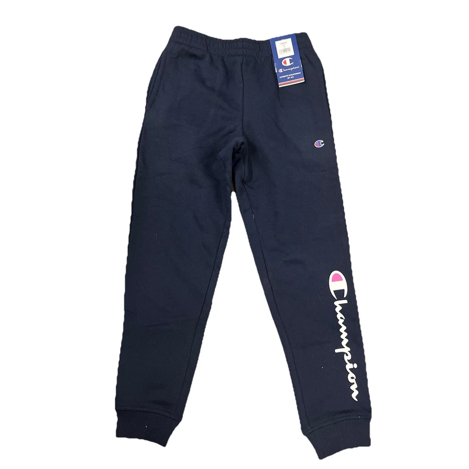 Pantalón de chándal de longitud completa de lana Powerblend de ajuste estándar Champion para niñas Foto 1 de 1