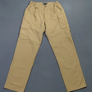 5.11 Tactical Pants Men's 32x36 Tan Taclite Pro Pants Elastic Stretch Waist - Picture 1 of 10