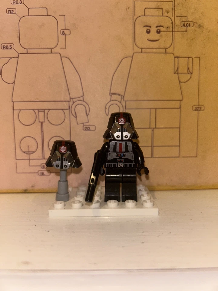 LEGO Star Wars Old Republic Sith Trooper Minifig Minifigure 9500 SW0414