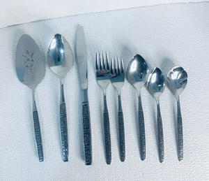 ONEIDA Vista ROSE Stainless Steel Flatware Serving Pieces 47 Pieces - Picture 1 of 8