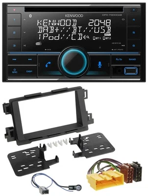 Kenwood CD 2DIN DAB USB MP3 Bluetooth Autoradio für Mazda 6 2013 2015 CX-5 ab 20 - Bild 1 von 4