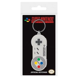 Nintendo Rubber Keychain SNES Controller - Picture 1 of 1