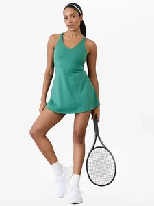 Athleta SMALL S Ace Advantage Kleid Trillium Neu mit Etikett #588270 - Bild 1 von 4