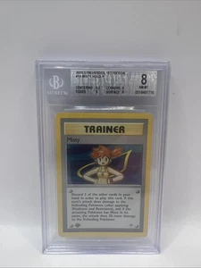 2000 POKEMON GYM HEROES 1ST ED #18 MISTY-HOLO BECKETT 8 NM-MT - Picture 1 of 13