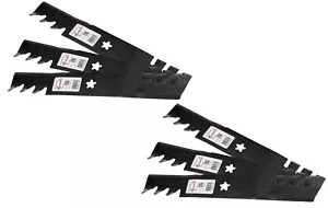 Hojas de corte Rotary® 12475 6 para cubierta de 48" AYP® Husqvarna® 532173921 - Imagen 1 de 6