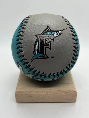 Florida Marlins Spinneybeck Leather Baseball 1994 Souvenir Collectible Ball Cover