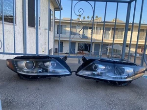 2013 - 2017 Volkswagen CC Headlights Right Left Xenon AFS HID OEM PAIR - Picture 1 of 12