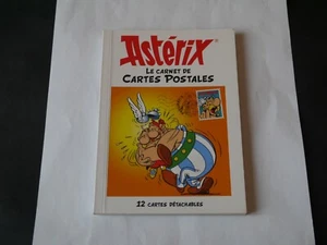 UDERZO CARNET DE 12 CARTES POSTALES DÉTACHABLES ASTÉRIX 2008 - Picture 1 of 3