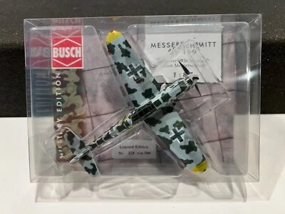 Busch 25055 Messerschmitt BF-109 G2 Fighter Plane Heinrich Ehrler 1:87 - Image 1 of 4