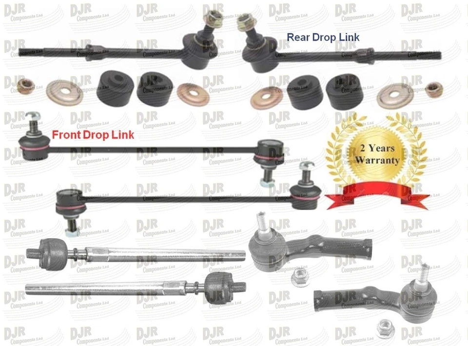 FORD KUGA I TIE ROD END + JOINT & DROP LINK SWAY Front + Rear Left & Right 08-On - Image 1 of 1