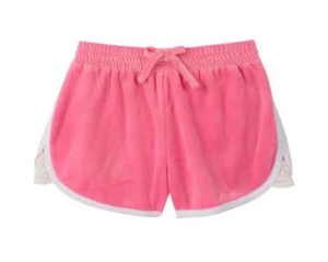 Juicy Couture Girls Pink & White Short Size 4 5 6 6X 7 8/10 12/14 16 - Picture 1 of 1